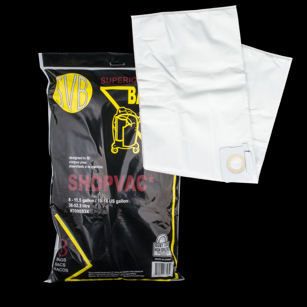 Shop Vac Hepa Vacuum Bags 10 - 14 US Gallon Shop-Vac