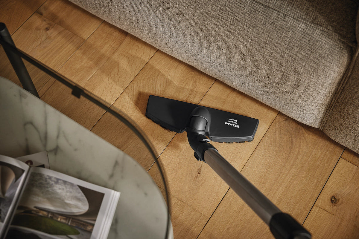 Miele Guard S1 Parquet Flex Canister Vacuum - Brilliant White Miele