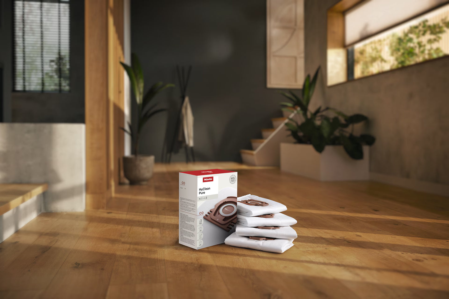 Miele HyClean Pure CO Pack Of 4 Vacuum Bags - For M1 Models