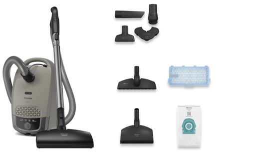 Miele Guard S1 Electro Canister Vacuum - Casa grey Miele