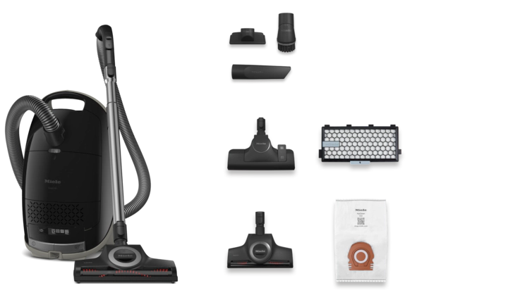 Miele Guard M1 Cat & Dog Canister Vacuum Cleaner - Obsidian black