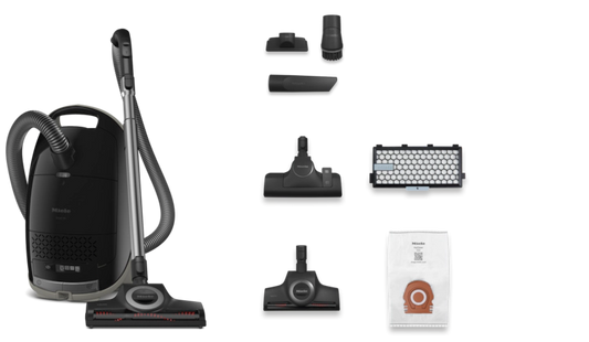 Miele Guard M1 Cat & Dog Canister Vacuum Cleaner - Obsidian black Miele