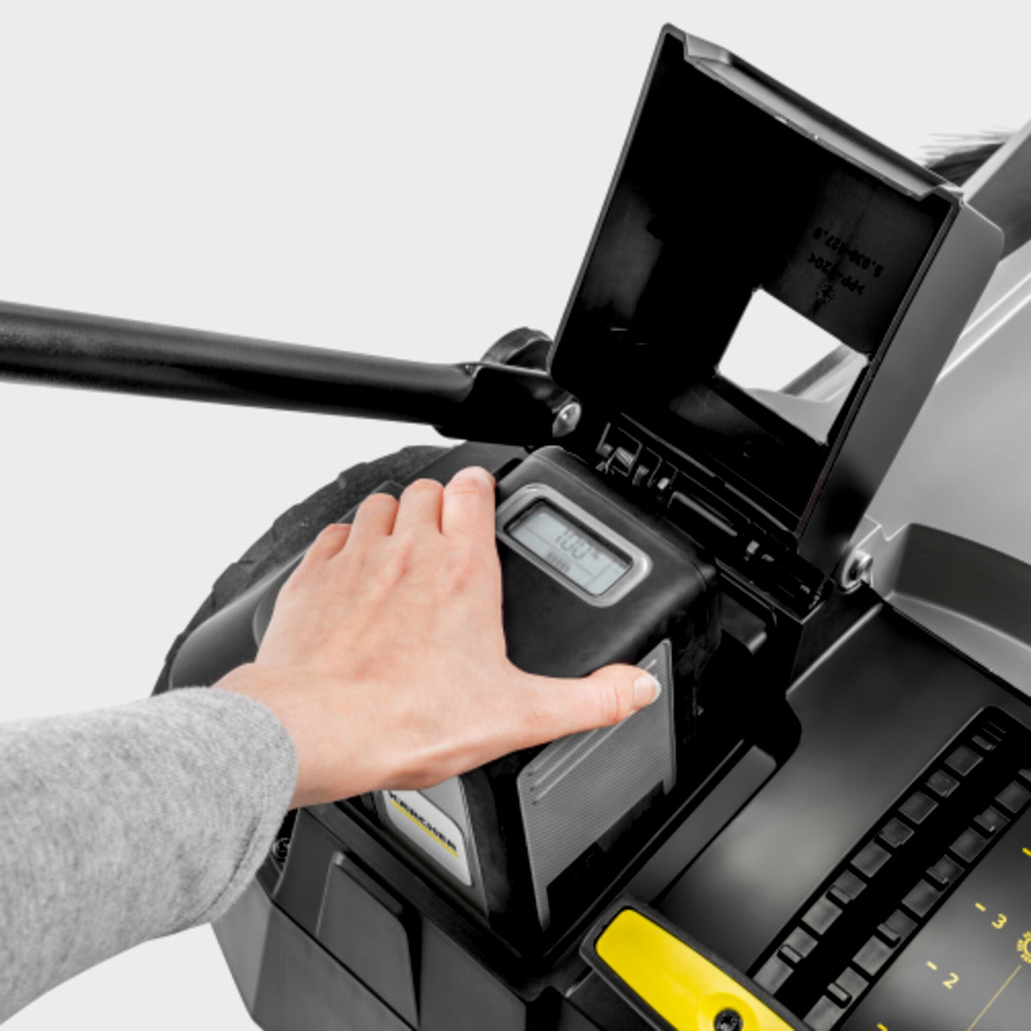 Karcher Sweeper KM 70/30 C BP PACK 2SB *KNA Commercial Walk-Behind Vacuum Sweeper battery powered