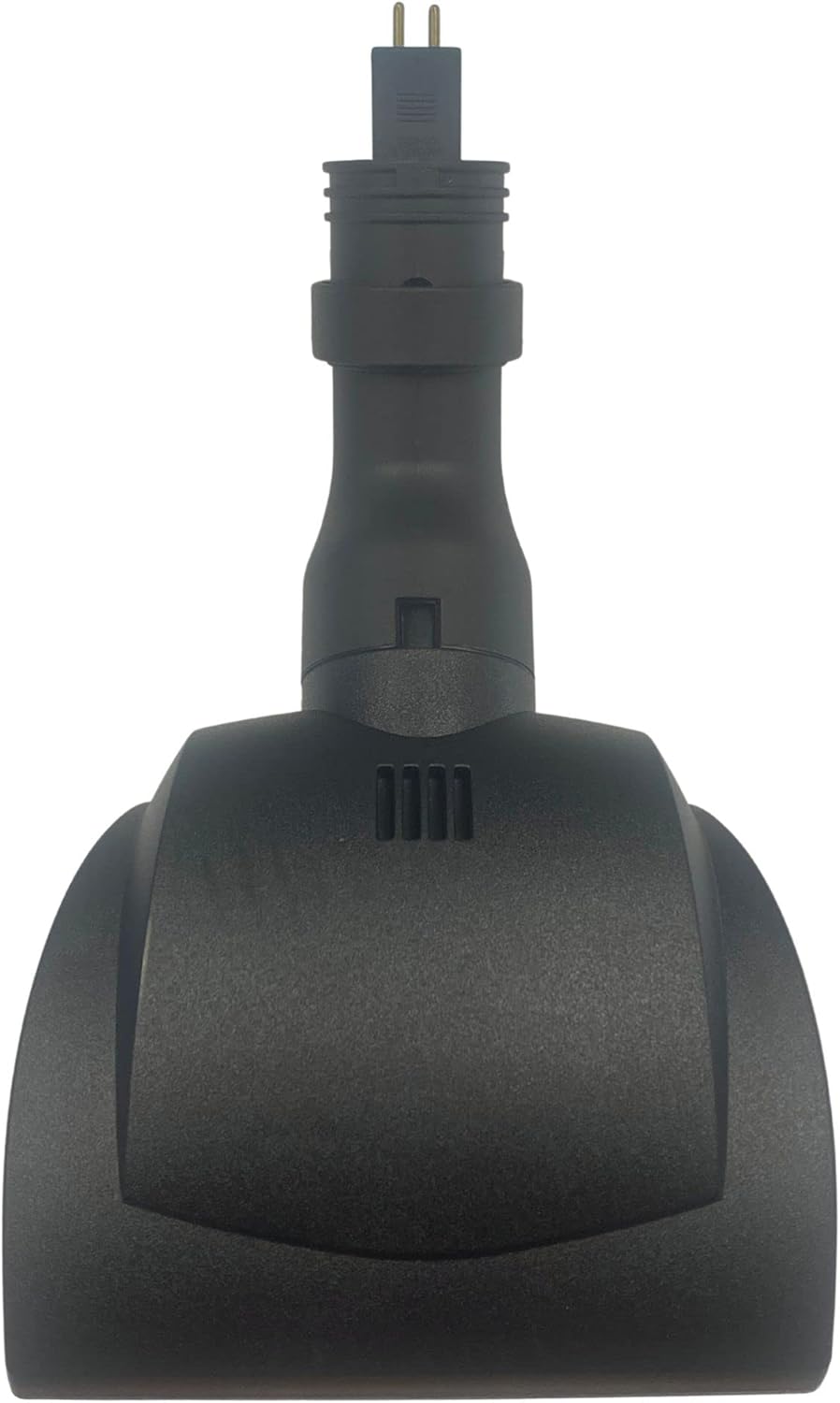 Black vacuum cleaner head on a white background for stairs