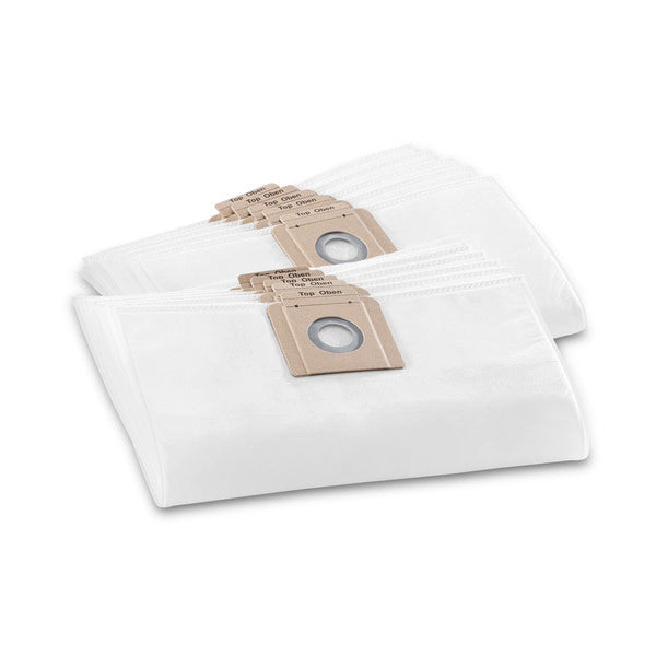 Karcher Backpack Fleece Hepa filter bags - 10-pack Karcher