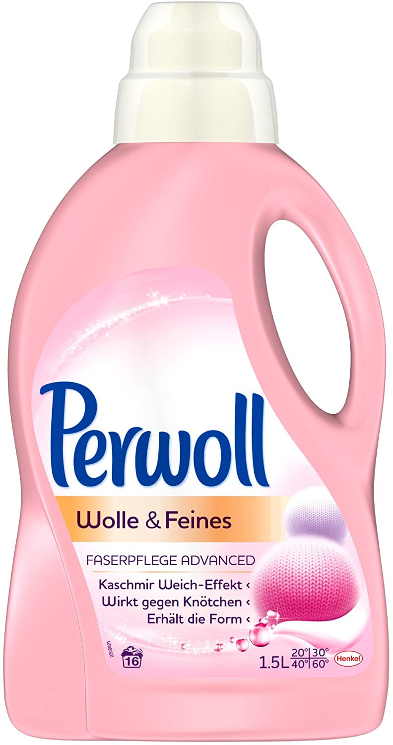 Perwoll Laundry Detergent For Wool and Delicates Perwoll
