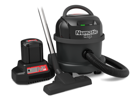 NaceCare Numatic NBV 240NXH Hepa Battery Canister Vacuum