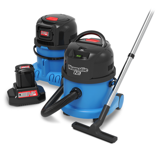 Numatic Nacecare WVB 370NX Wet/Dry Battery Vacuum Numatic