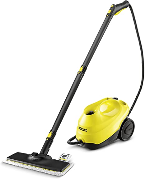 Karcher SC 3 EasyFix Steam Cleaner standing wand and floor tool