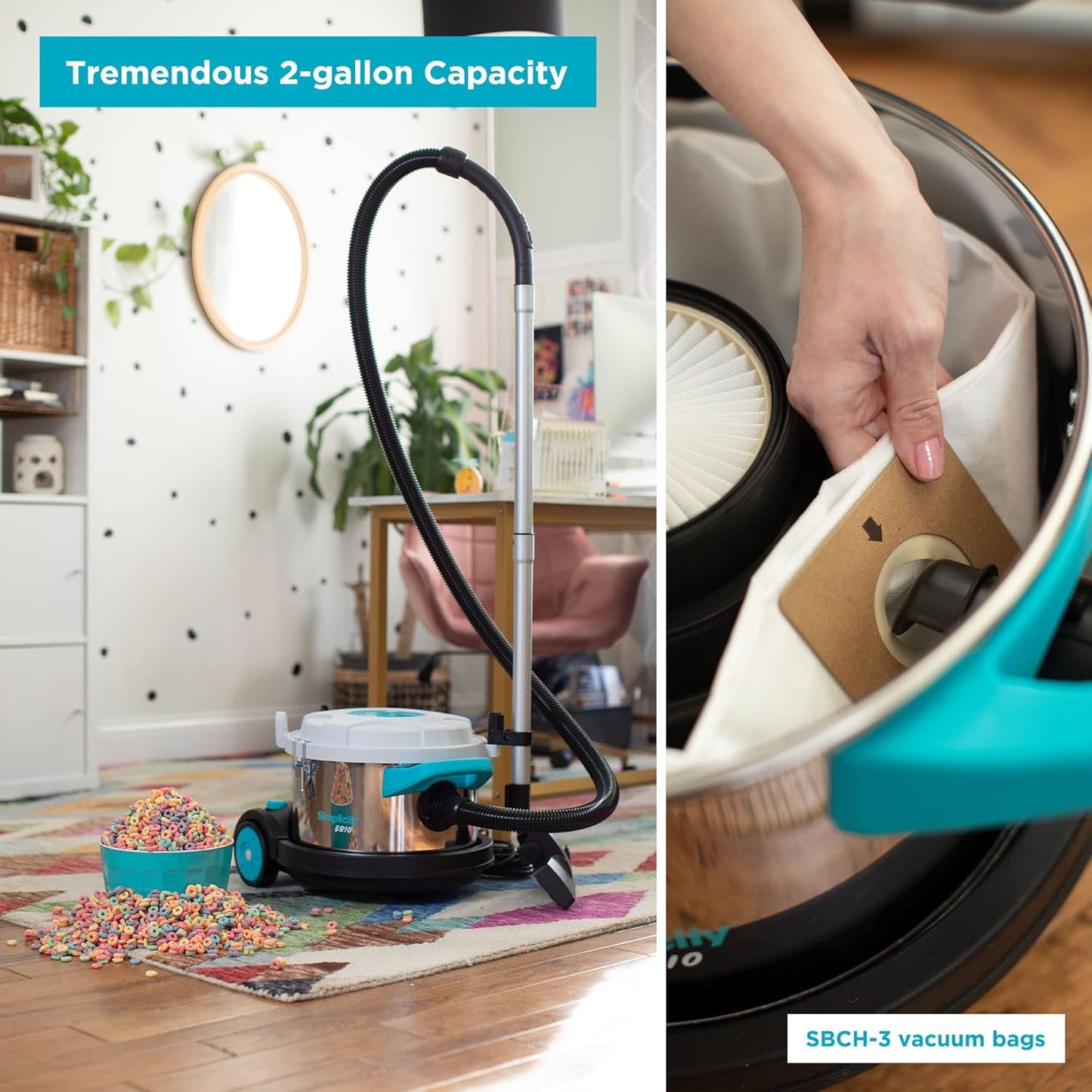 Simplicity Brio Canister Vacuum