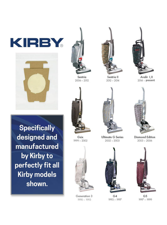Kirby Micron Magic HEPA Filter Bags 2-Pack
