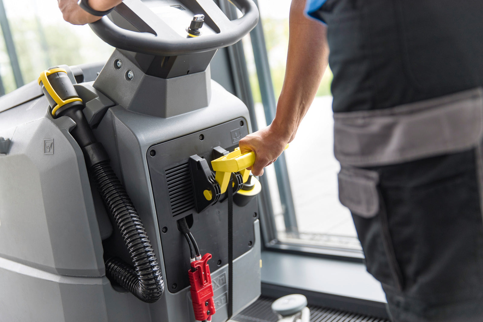 Karcher BD 50/55 W Classic Bp Scrubber Drier easy to use Self-explanatory operation