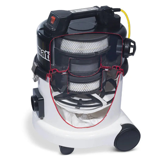 Numatic Nacecare CRQ 370 Advanced Filtration Canister Vacuum Numatic