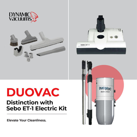 Duovac Distinction with Sebo ET-1 Electric Kit Duovac