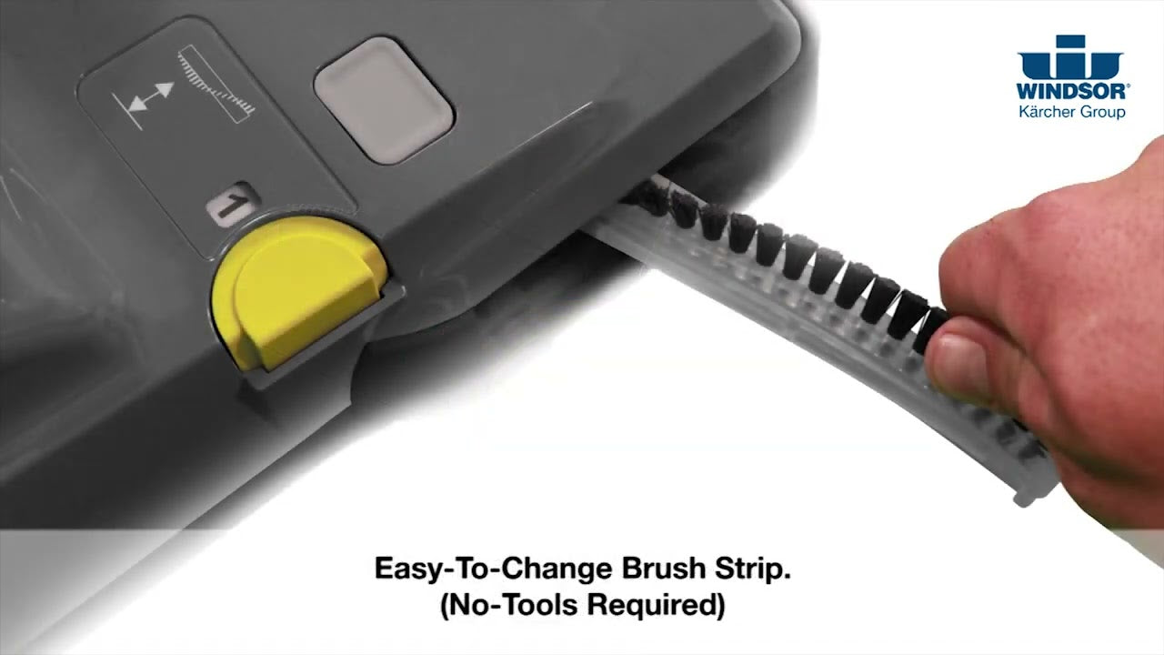Upright brush-type vacuum cleaner Sensor® S2 HEPA 12 Dynamic Vacuums Brush strip removable