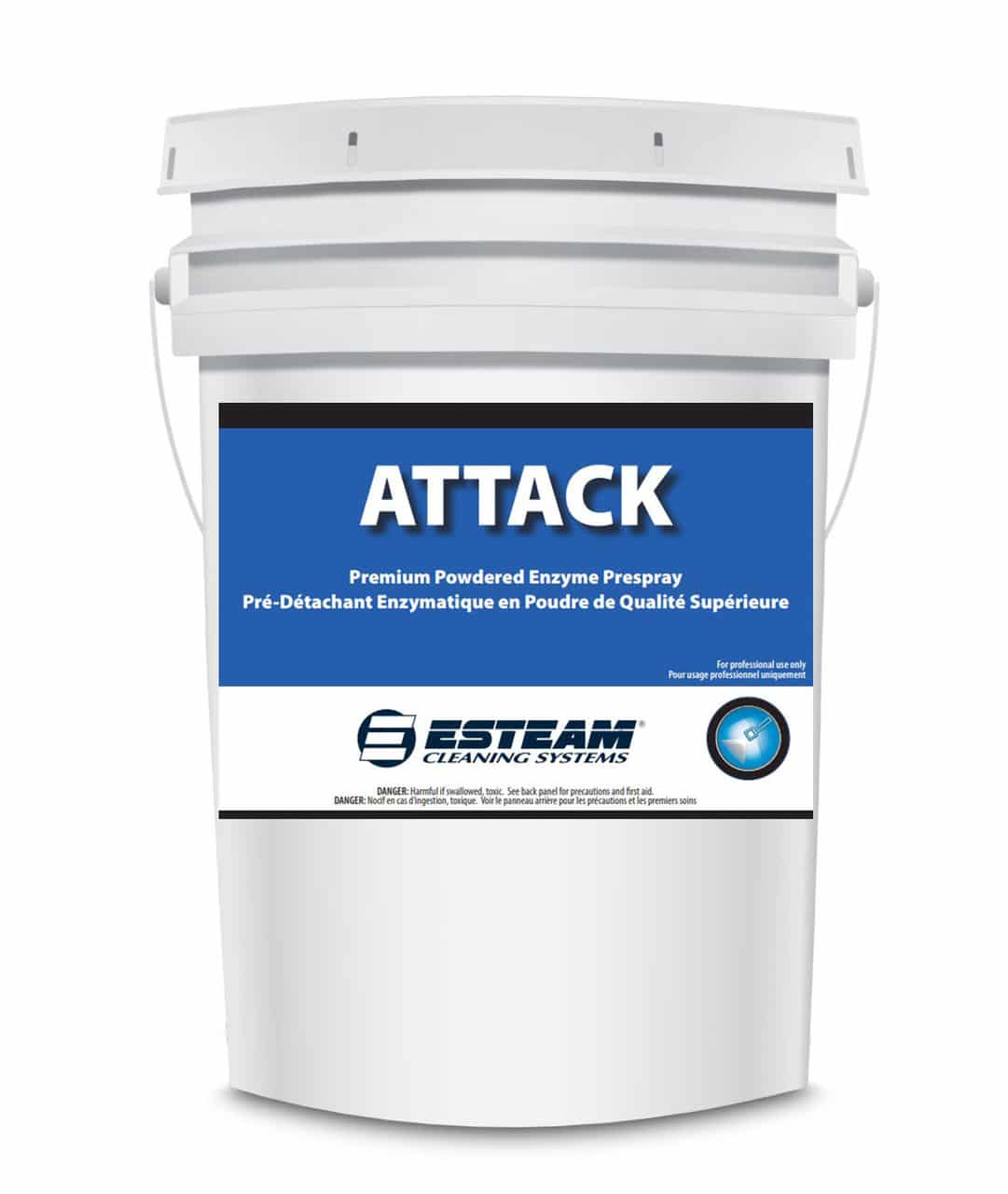 Esteam Attack Premium Powdered Enzyme Prespray Cleaner Esteam