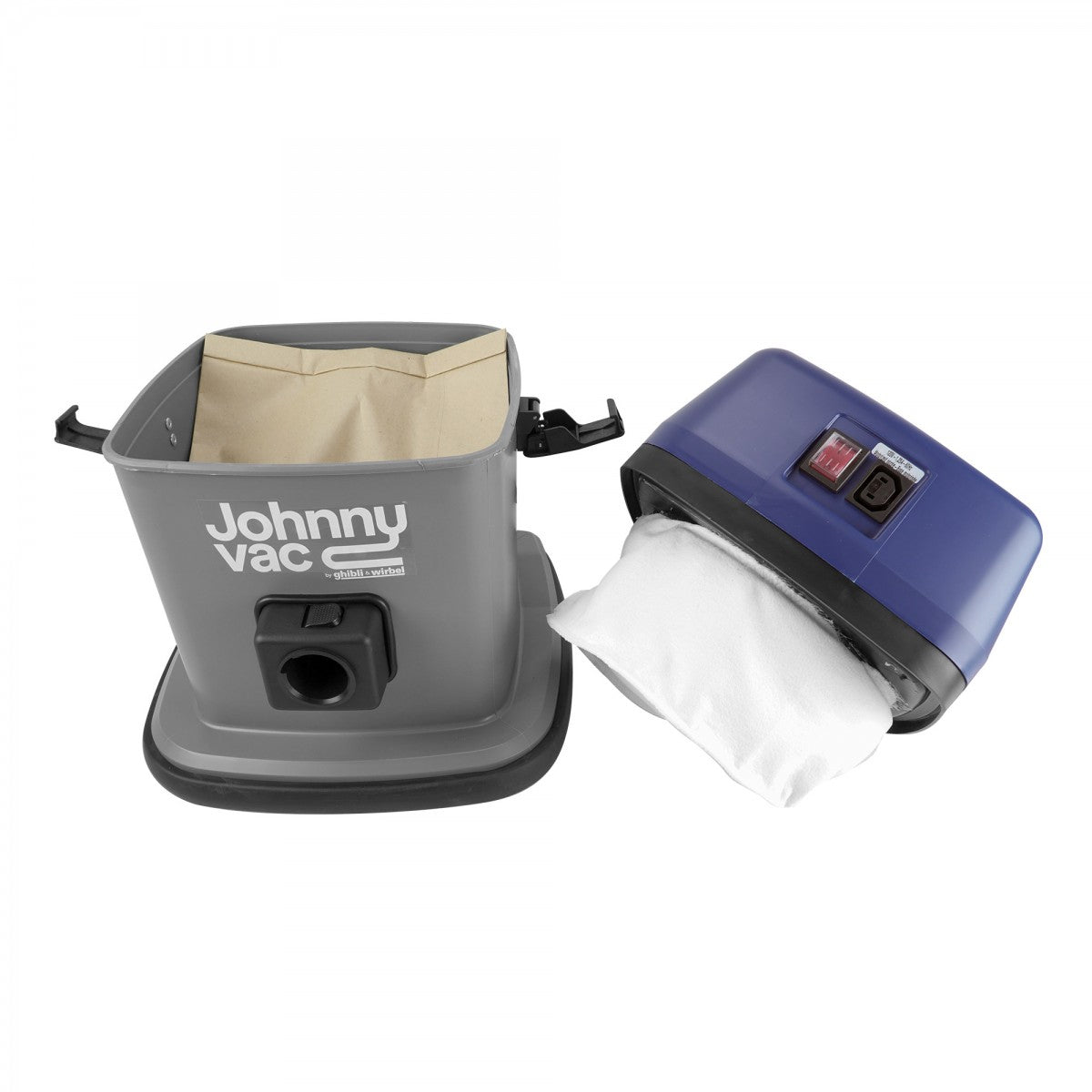 Johnny Vac JV5  inside bag and filter