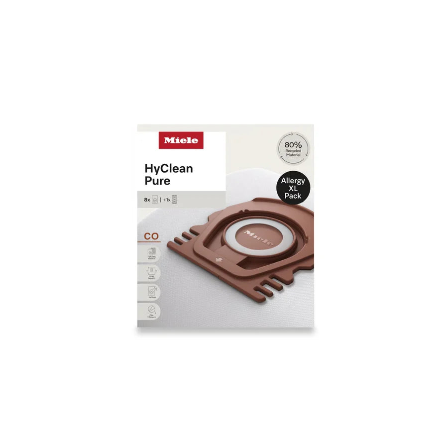 Miele Allergy XL HyClean CO 8 Bags + Hepa Filter - Guard M1 Models