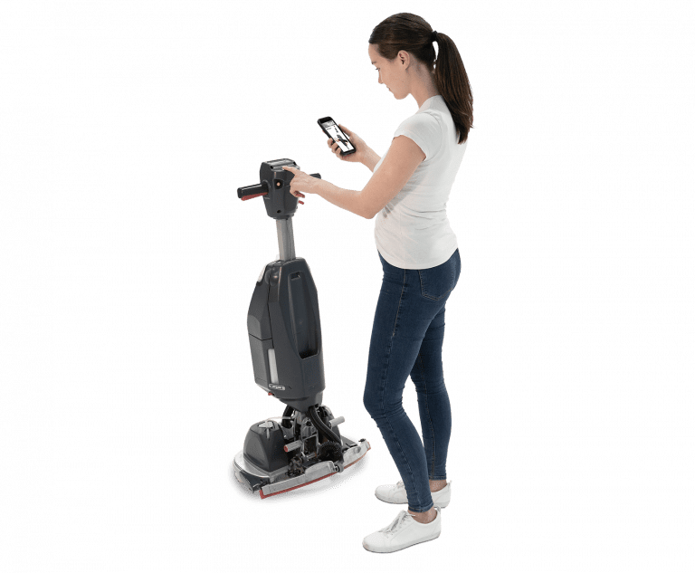 Numatic Nacecare NUC 244NX Ultra-Compact Battery Scrubber 18"