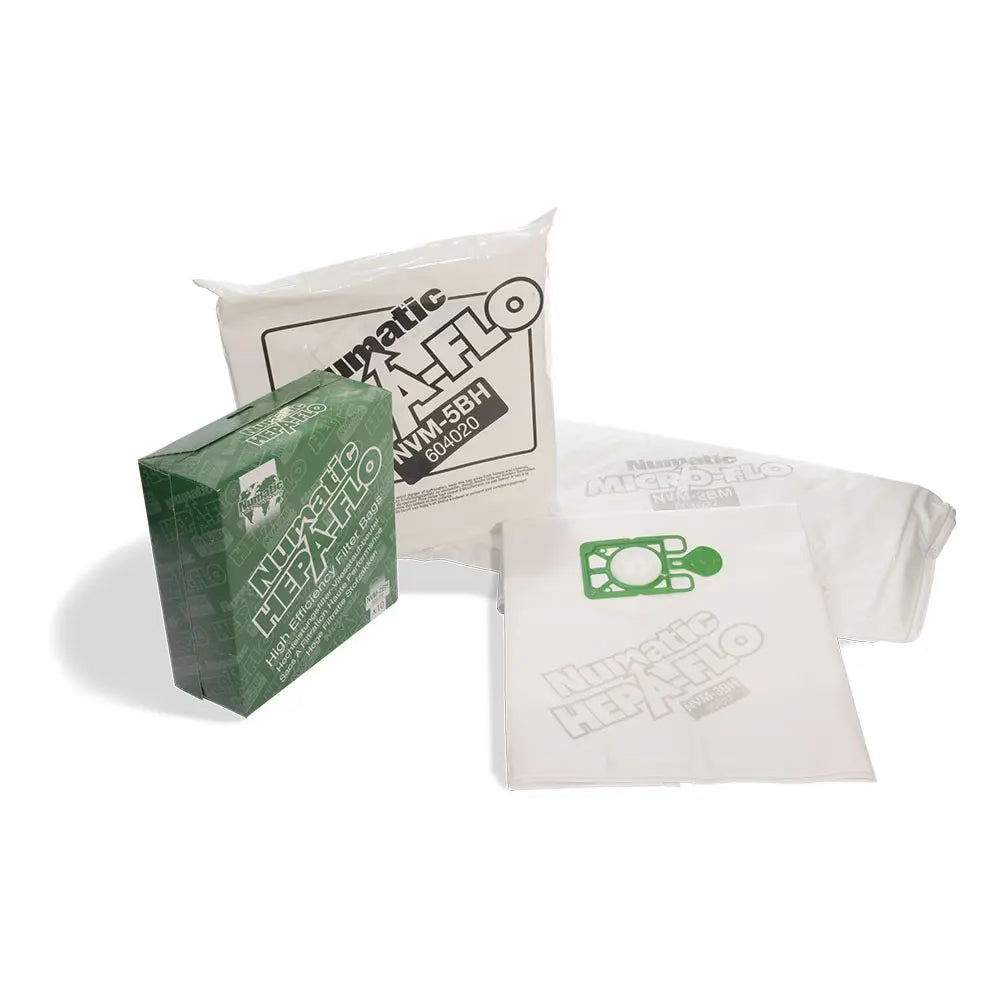Numatic NVM 4BH Hepa Flo Bags - 10 Pack Numatic