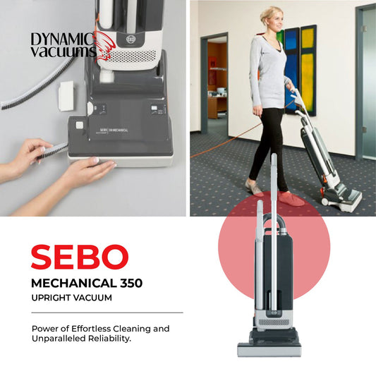 Sebo Mechanical 350 Upright Vacuum Sebo