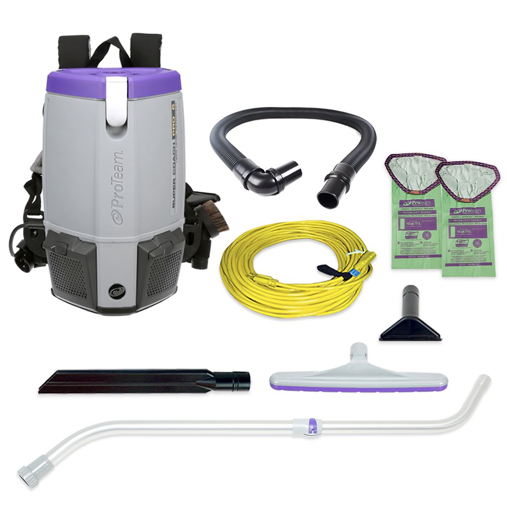 ProTeam Super Coach Pro 6 Backpack Vacuum ProTeam