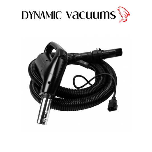 Johnny Vac/Ghibli Electric Hose To Fit AS6/JV6 - 7 ft. - Black - Gas Pump Handle