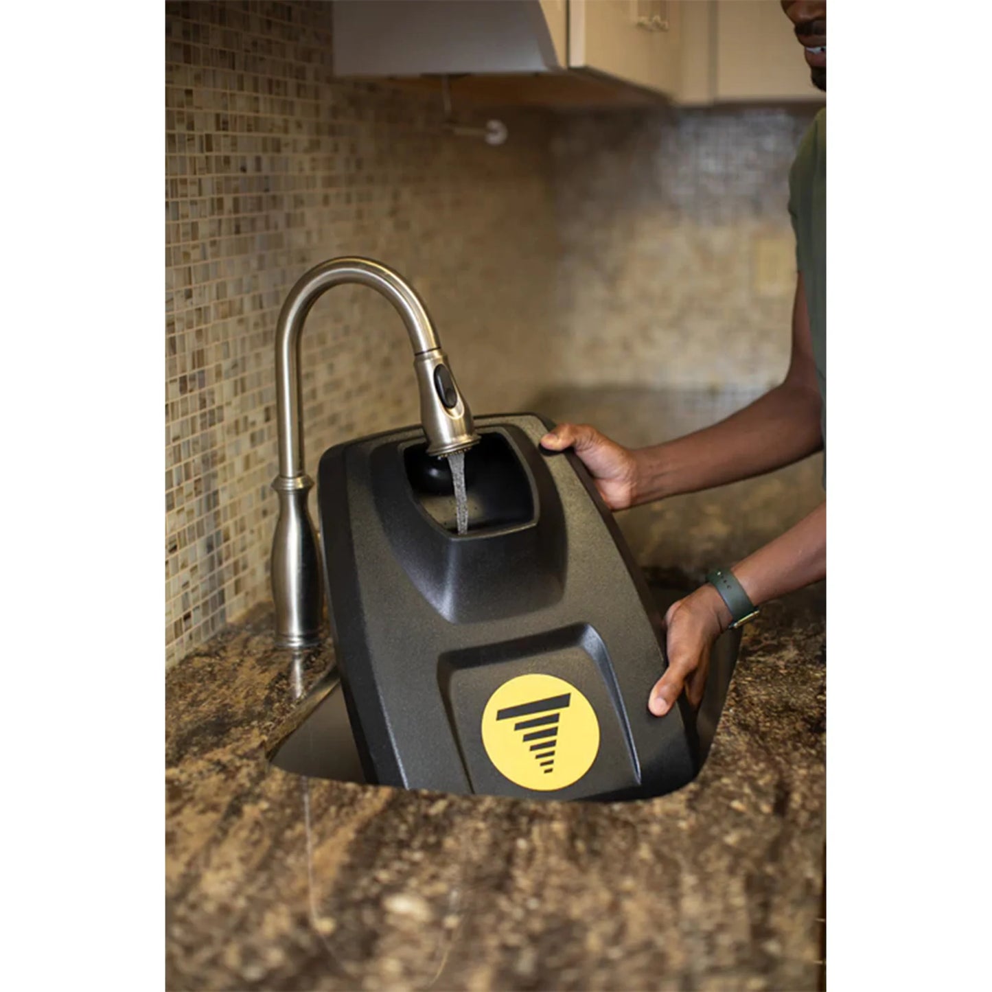 Tornado Vortex 13 Multi-Surface Scrubber TS050-W13-U filling water tank