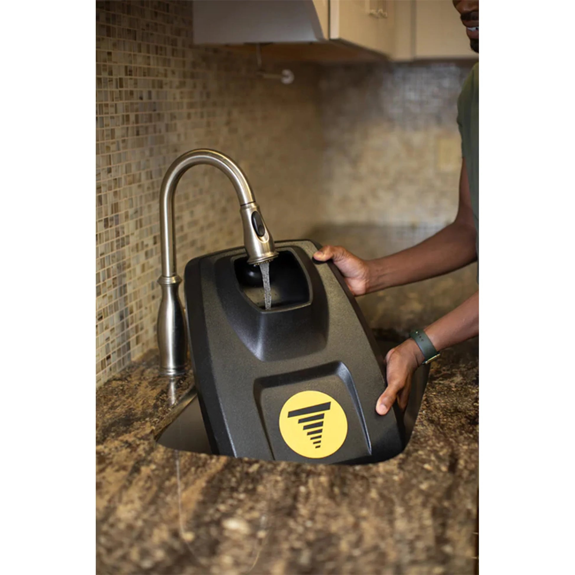 Tornado Vortex 13 Multi-Surface Scrubber TS050-W13-U filling water tank