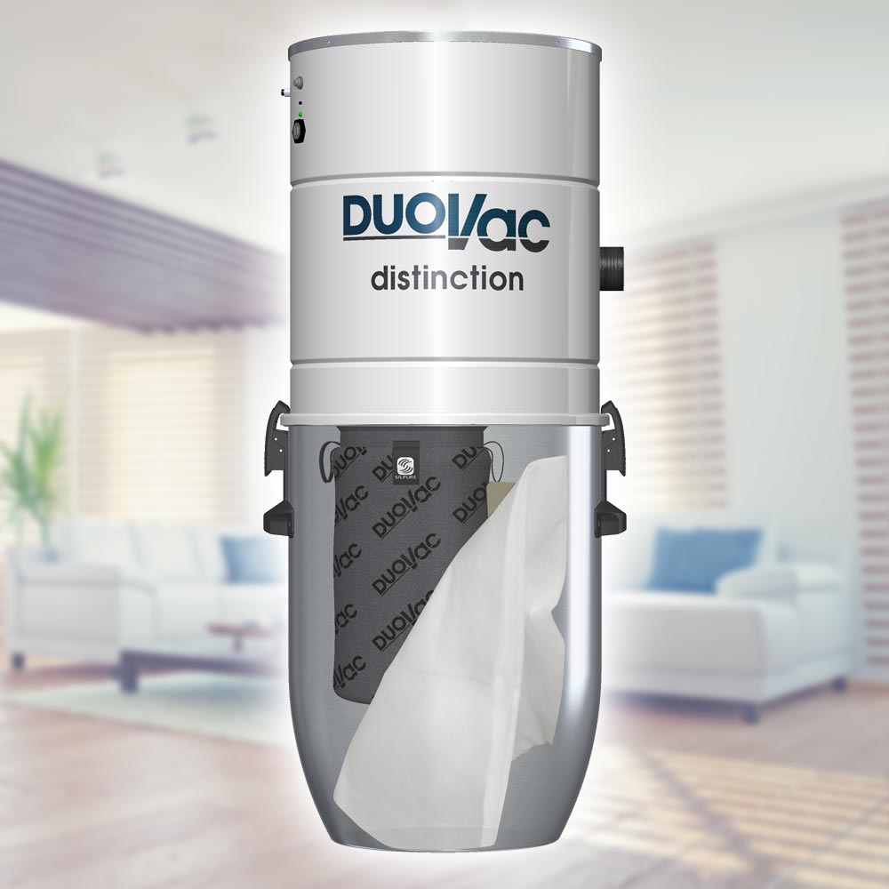 Duovac Distinction Central Vacuum System With Premium Attachment Package