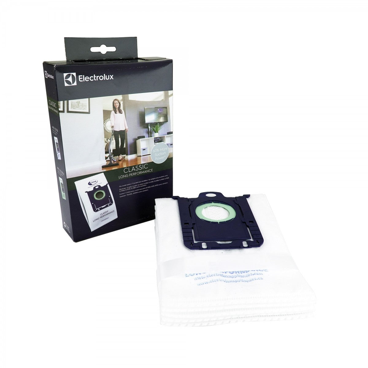 Electrolux S-bag™ Long Performance vacuum bags 5 Pack Hepa EL201A