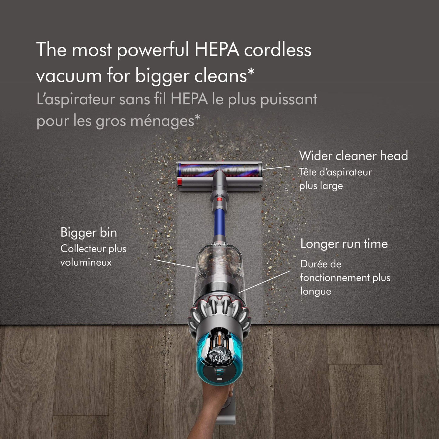 dyson gen5 outsize features