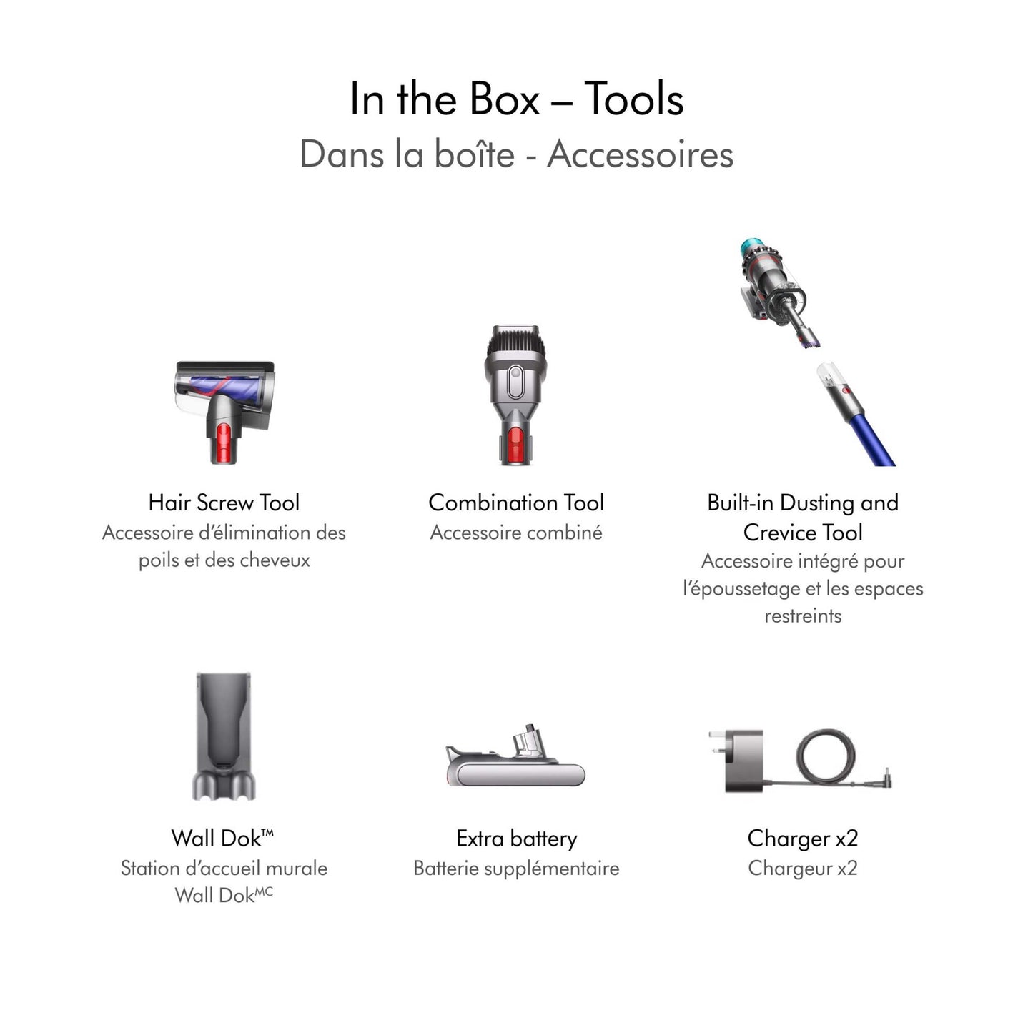dyson gen5 outsize tools included