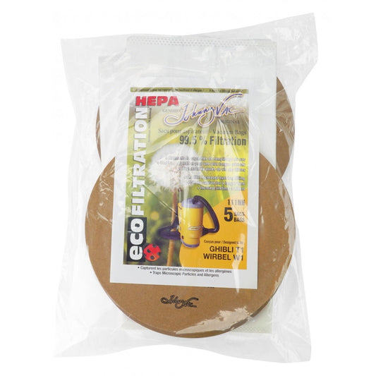 Johnny Vac T1 Backpack Hepa Bags