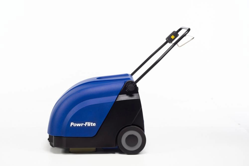 Powr-Flite Quasar 26" Battery Sweeper side