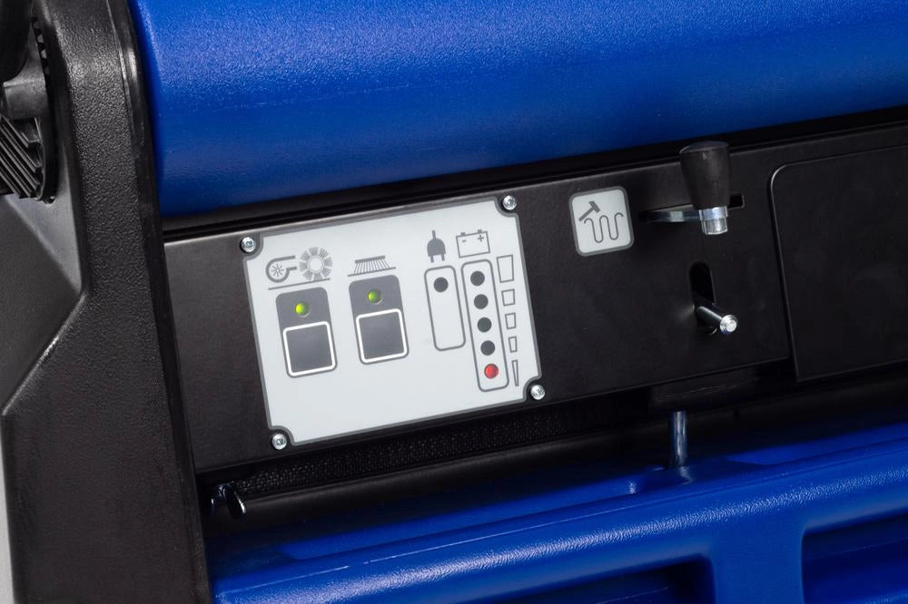 Powr-Flite Quasar 26" Battery Sweeper guages