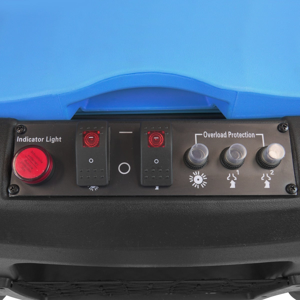 Johnny Vac VAC26W Wide Area Carpet Vacuum Cleaner buttons and controls