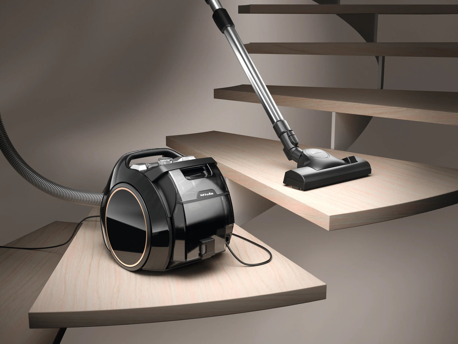 Dynamic Vacuums Miele C3 Excellence Yellow Miele On FLoor