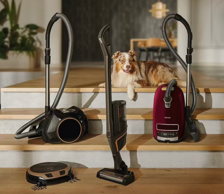 Dynamic Vacuums Miele C3 Excellence Yellow Miele On FLoor