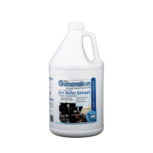 New Generation Hot Water Extract Concentrate 1 Gallon Carpet and Upholstery Cleaner