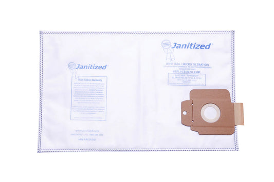 Janitized Fleece Hepa Filter Bag (Karcher CV30/CV38/CV48) - 10/PK