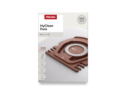Miele HyClean Pure CO Pack Of 4 Vacuum Bags - For M1 Models
