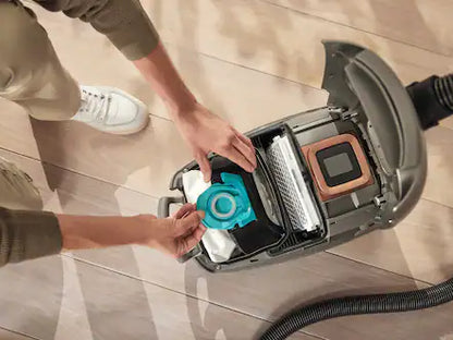 Miele Guard L1 Electro Canister Vacuum - Titanium Pearl Finish