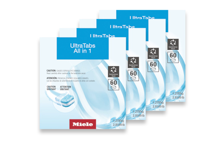 Miele UltraTabs All in 1 Dish Tabs - 240 Pack