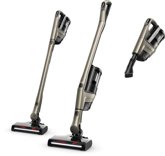 Miele Triflex HX3 cordless vacuum cleaner with floor head and attachments