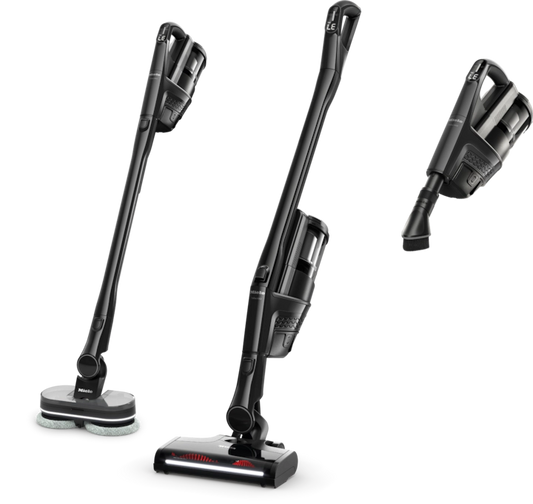 Miele Triflex HX3 Aqua cordless vacuum and mop with cleaning attachments