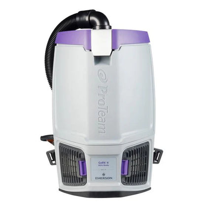 ProTeam GoFit 6 Backpack Vacuum – 6 Qt. with Xover Multi-Surface Telescoping Wand Tool Kit (107696)