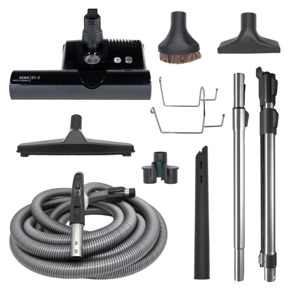 Deluxe Central Vacuum Kit with ET-2 Power Head