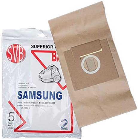 Samsung 5800-6300 Series Vacuum Bags 5-Pack