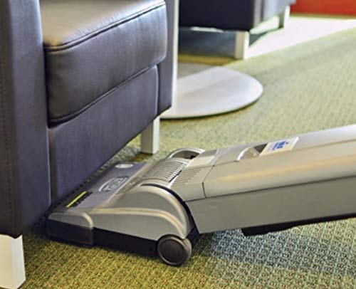 Karcher Windsor Sensor XP15 Vacuum Cleaner cleaning under furniture